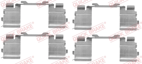 Accessory Kit, disc brake pad